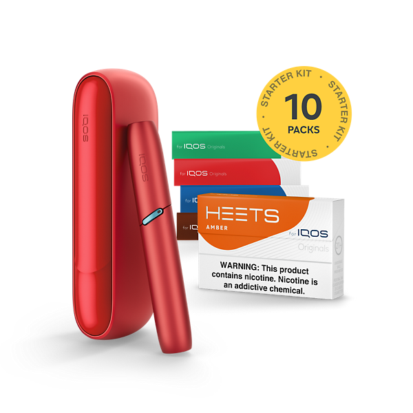 Buy IQOS ORIGINALS Flavor Discovery Starter Pack Online (Scarlet